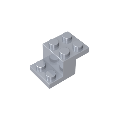 Gobricks,Bracket 3 x 2 x 1 1/3 with Pin Bottom,18671,73562