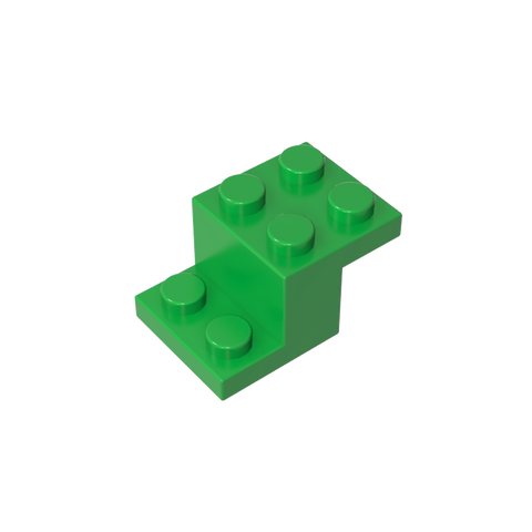 Gobricks,Bracket 3 x 2 x 1 1/3 with Pin Bottom,18671,73562