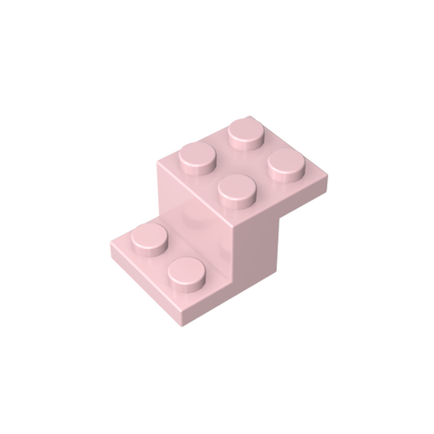 Gobricks,Bracket 3 x 2 x 1 1/3 with Pin Bottom,18671,73562