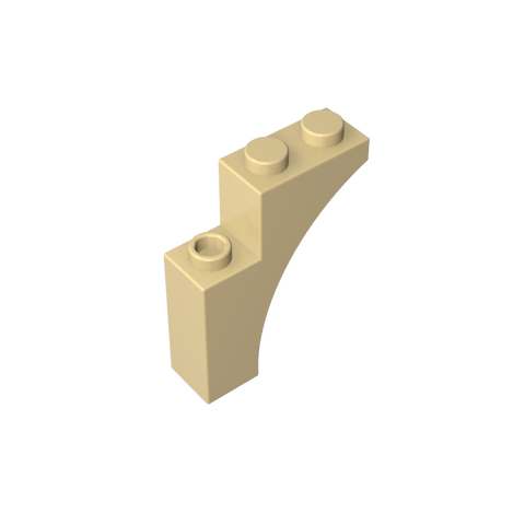 Gobricks,Brick Arch 1 x 3 x 3 [Gothic],13965