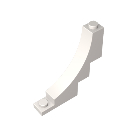 Gobricks,Brick Arch 1 x 5 x 4 Inverted,30099