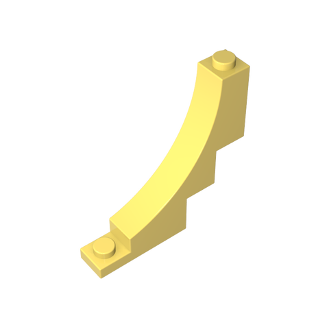 Gobricks,Brick Arch 1 x 5 x 4 Inverted,30099