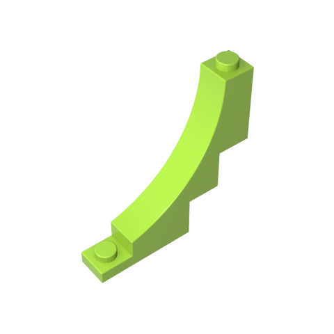 Gobricks,Brick Arch 1 x 5 x 4 Inverted,30099