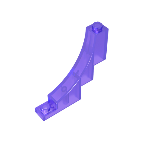 Gobricks,Brick Arch 1 x 5 x 4 Inverted,30099