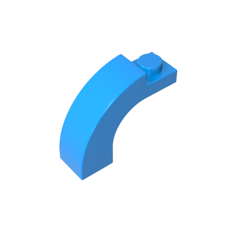 Gobricks,Brick Arch 1 x 3 x 2 Curved Top,6005,92903