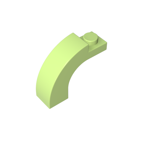 Gobricks,Brick Arch 1 x 3 x 2 Curved Top,6005,92903