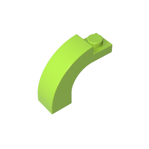 Gobricks,Brick Arch 1 x 3 x 2 Curved Top,6005,92903