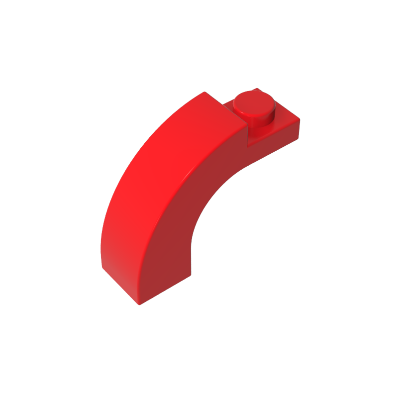 Gobricks,Brick Arch 1 x 3 x 2 Curved Top,6005,92903