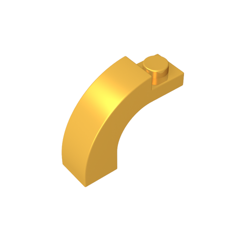 Gobricks,Brick Arch 1 x 3 x 2 Curved Top,6005,92903