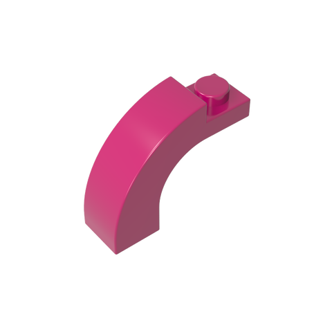 Gobricks,Brick Arch 1 x 3 x 2 Curved Top,6005,92903