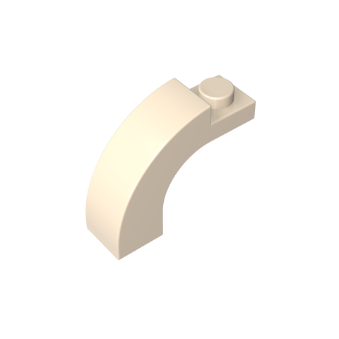 Gobricks,Brick Arch 1 x 3 x 2 Curved Top,6005,92903