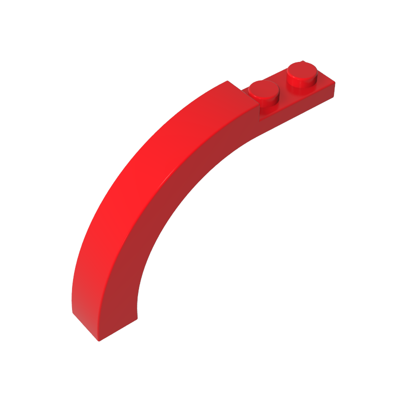 Gobricks,Brick Arch 1 x 6 x 3 1/3 Curved Top,6060,15967,30935