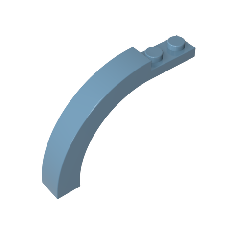 Gobricks,Brick Arch 1 x 6 x 3 1/3 Curved Top,6060,15967,30935