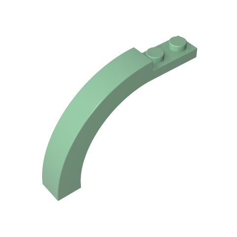 Gobricks,Brick Arch 1 x 6 x 3 1/3 Curved Top,6060,15967,30935