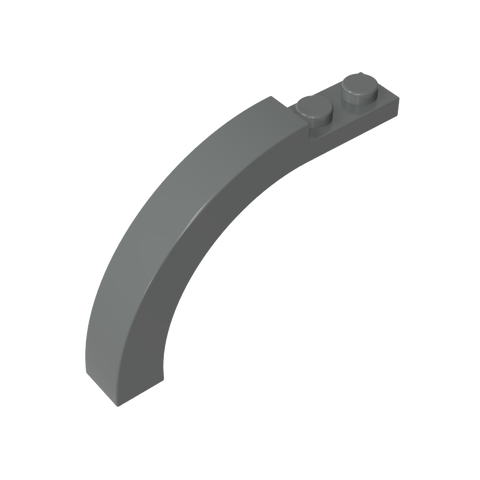 Gobricks,Brick Arch 1 x 6 x 3 1/3 Curved Top,6060,15967,30935