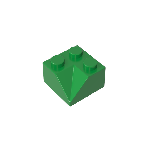 Gobricks,Slope 45° 2 x 2 Double Concave,3046,3046a,3046b