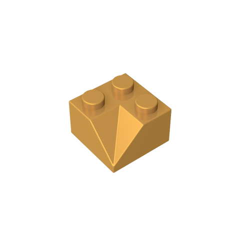 Gobricks,Slope 45° 2 x 2 Double Concave,3046,3046a,3046b