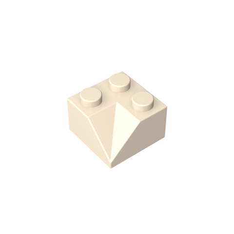 Gobricks,Slope 45° 2 x 2 Double Concave,3046,3046a,3046b