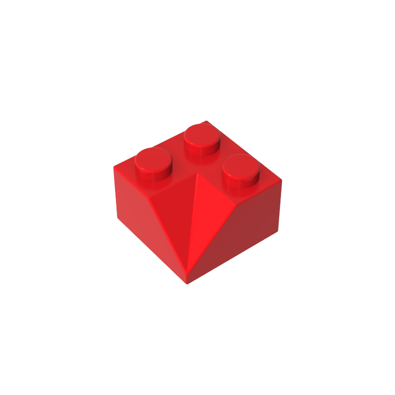 Gobricks,Slope 45° 2 x 2 Double Concave,3046,3046a,3046b