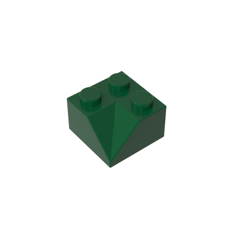 Gobricks,Slope 45° 2 x 2 Double Concave,3046,3046a,3046b