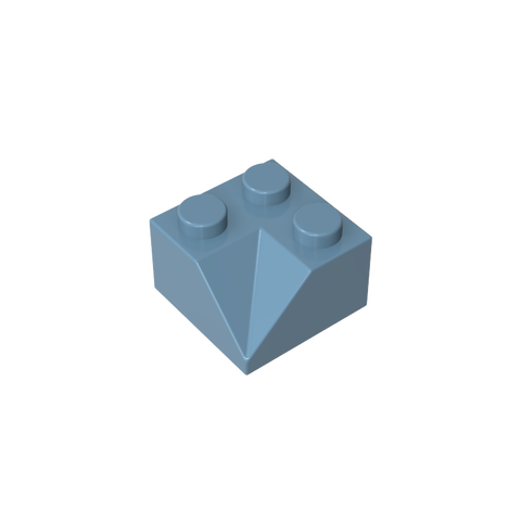 Gobricks,Slope 45° 2 x 2 Double Concave,3046,3046a,3046b