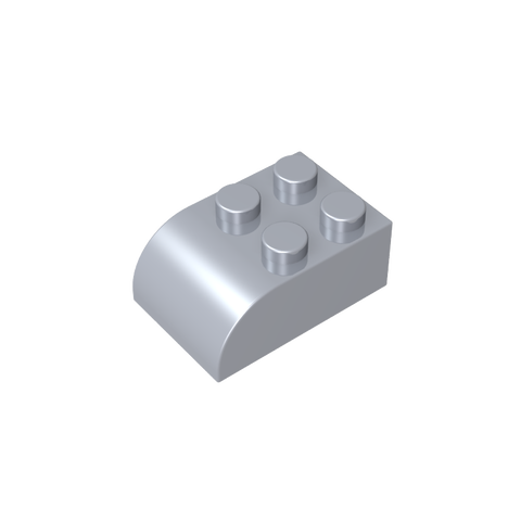 Gobricks,Brick Curved 2 x 3 with Curved Top,6215