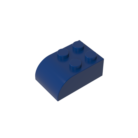 Gobricks,Brick Curved 2 x 3 with Curved Top,6215