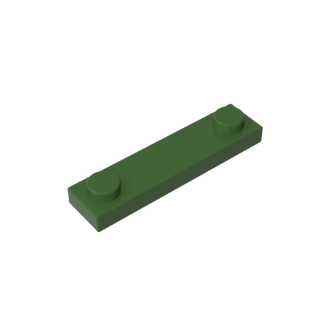 Gobricks,Plate Special 1 x 4 with 2 Studs,92593
