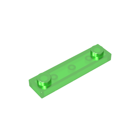 Gobricks,Plate Special 1 x 4 with 2 Studs,92593