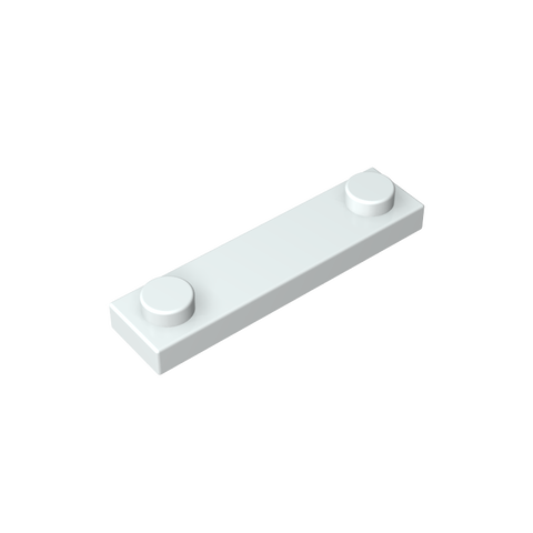 Gobricks,Plate Special 1 x 4 with 2 Studs,92593