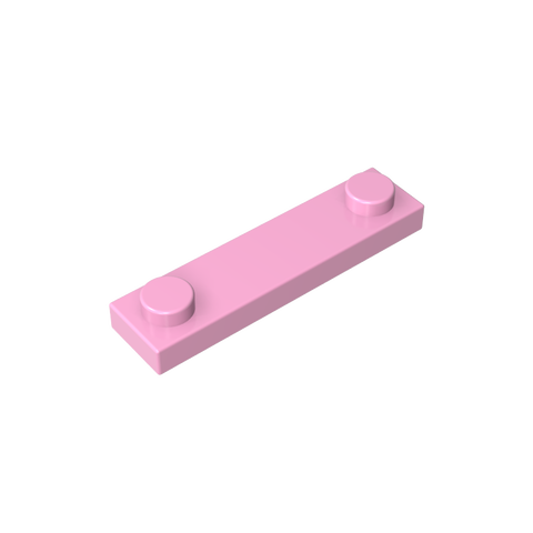 Gobricks,Plate Special 1 x 4 with 2 Studs,92593