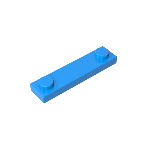 Gobricks,Plate Special 1 x 4 with 2 Studs,92593