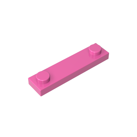 Gobricks,Plate Special 1 x 4 with 2 Studs,92593