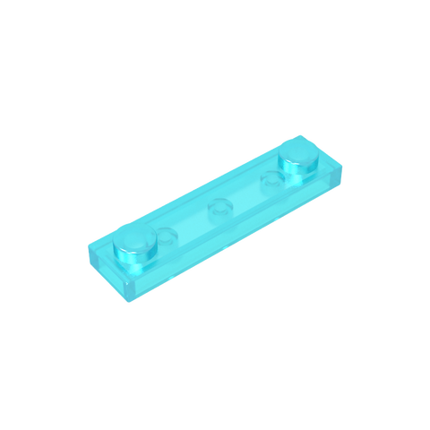 Gobricks,Plate Special 1 x 4 with 2 Studs,92593