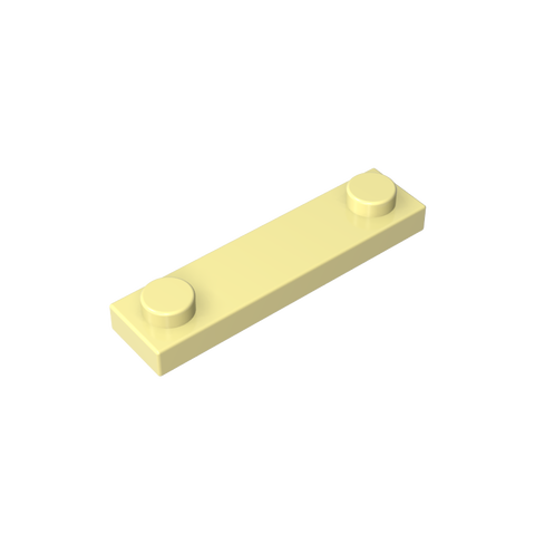 Gobricks,Plate Special 1 x 4 with 2 Studs,92593