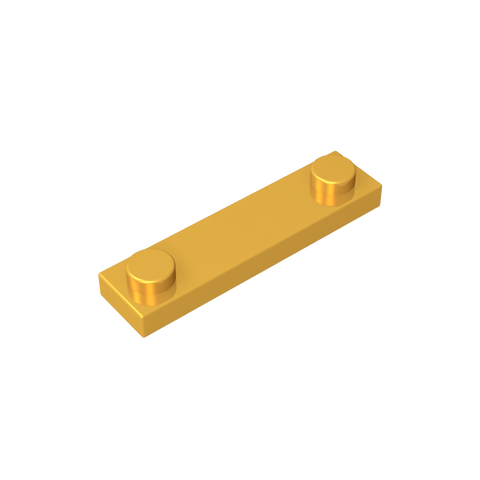Gobricks,Plate Special 1 x 4 with 2 Studs,92593