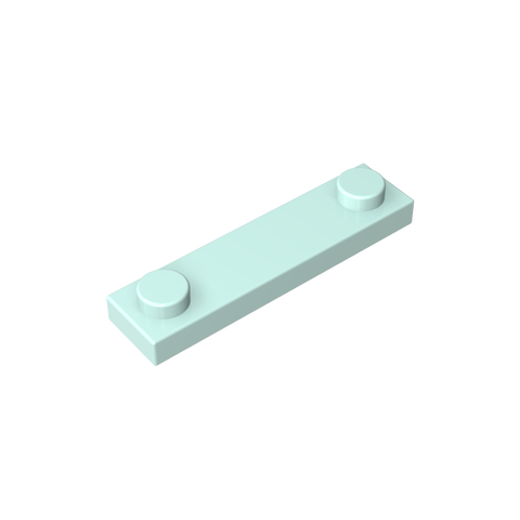 Gobricks,Plate Special 1 x 4 with 2 Studs,92593