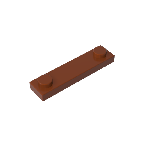 Gobricks,Plate Special 1 x 4 with 2 Studs,92593