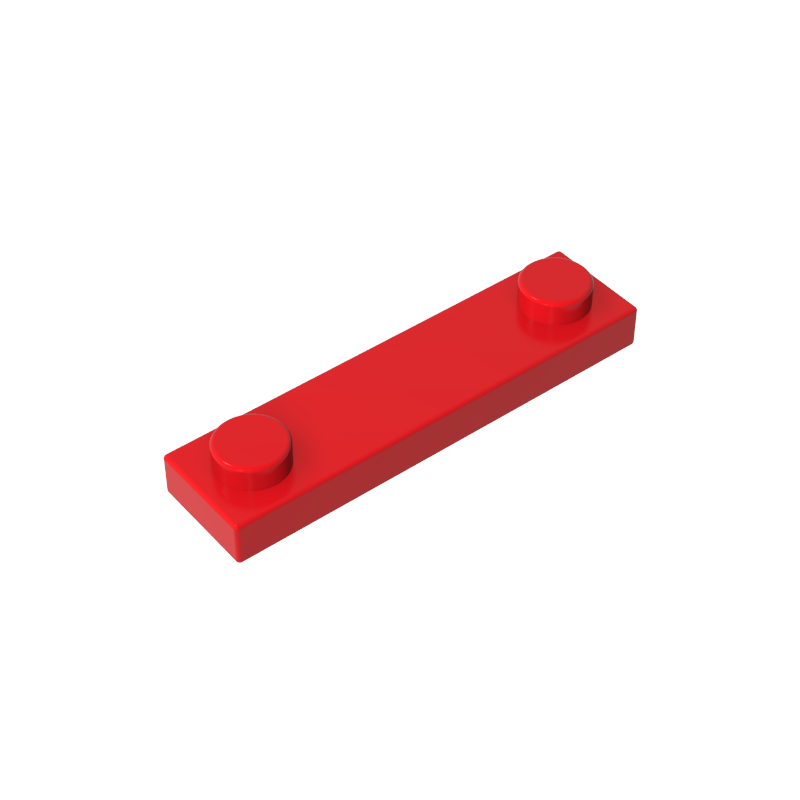 Gobricks,Plate Special 1 x 4 with 2 Studs,92593
