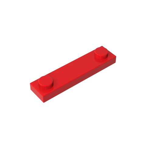Gobricks,Plate Special 1 x 4 with 2 Studs,92593