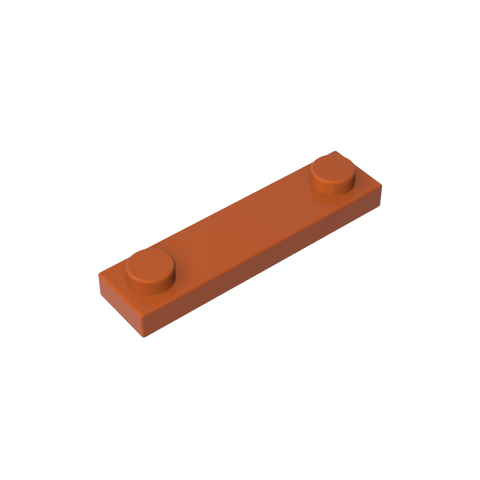 Gobricks,Plate Special 1 x 4 with 2 Studs,92593