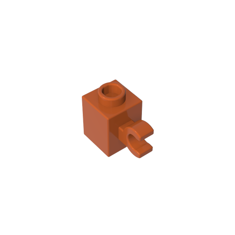 Gobricks,Brick Special 1 x 1 with Clip Horizontal,60476,65459,gds724