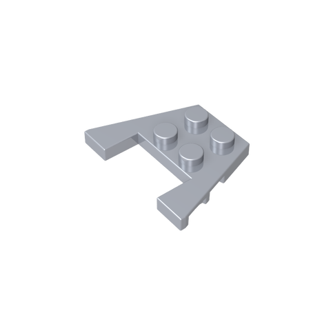 Gobricks,Wedge Plate 3 x 4 with Stud Notches,48183,90194,28842,4859