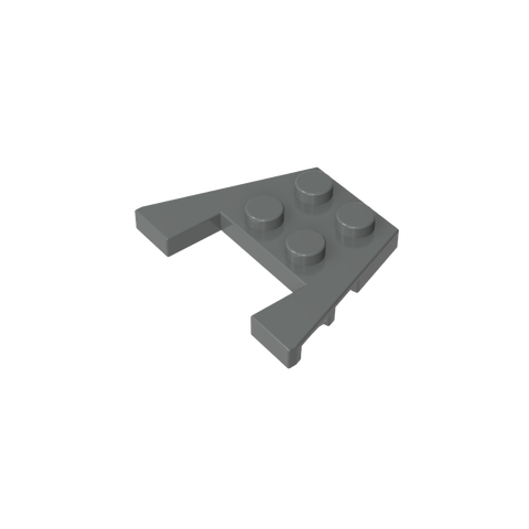 Gobricks,Wedge Plate 3 x 4 with Stud Notches,48183,90194,28842,4859