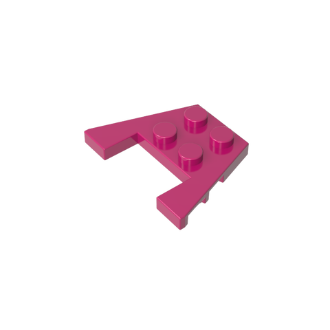Gobricks,Wedge Plate 3 x 4 with Stud Notches,48183,90194,28842,4859
