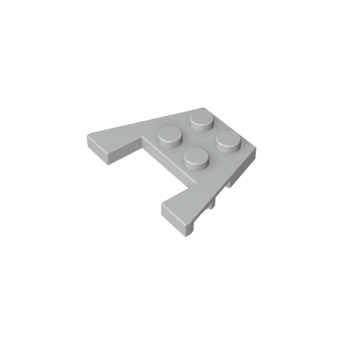 Gobricks,Wedge Plate 3 x 4 with Stud Notches,48183,90194,28842,4859