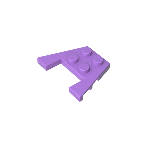 Gobricks,Wedge Plate 3 x 4 with Stud Notches,48183,90194,28842,4859