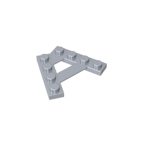 Gobricks,Plate Special 4 Stud 45° Angle Plate,15706