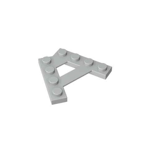 Gobricks,Plate Special 4 Stud 45° Angle Plate,15706