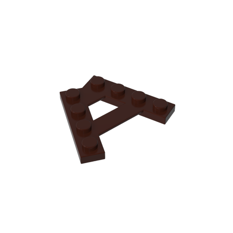 Gobricks,Plate Special 4 Stud 45° Angle Plate,15706
